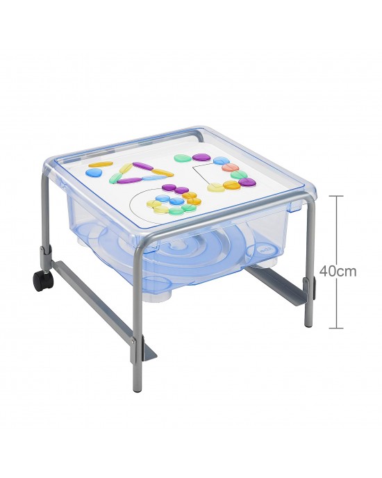 Crystal Sensory Station Tray + 40cm Stand (0 - 2 Years)