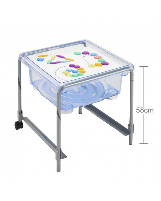 Crystal Sensory Station Tray + 58cm Stand (3-8 Years)