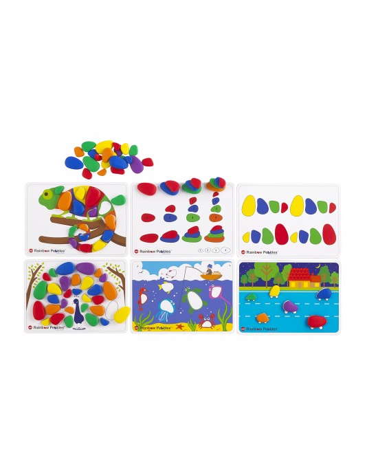 RAINBOW PEBBLES ACTIVITY SET