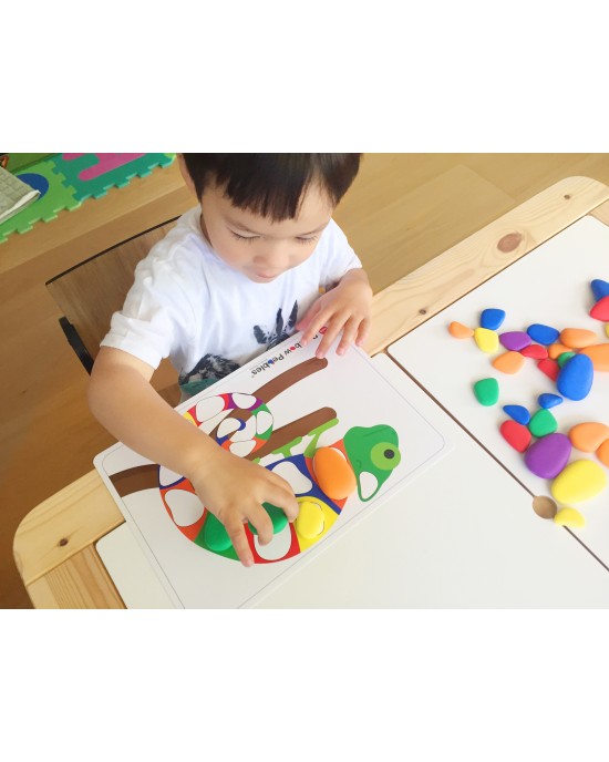 RAINBOW PEBBLES ACTIVITY SET