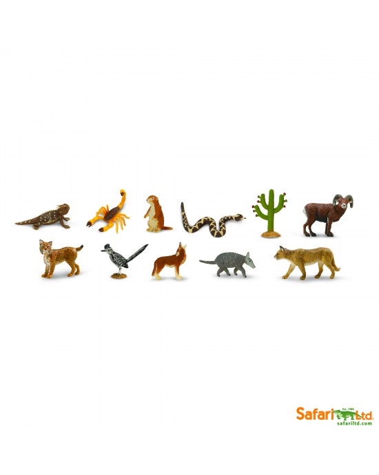 Desert Animals Bulk Bag - 48 Pieces