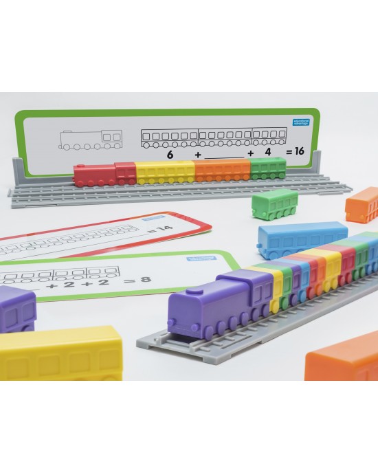 Linking Locos Counting Carriages 3+