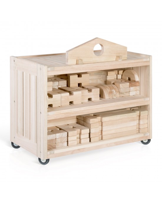 Notch Blocks Storage Cart