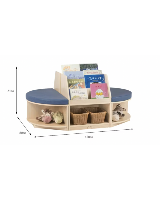 Reading Island + Set of 4 Seats