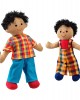 Fairtrade Doll Family (Brown Skin, Dark Hair)