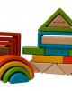 Magschool - 22 Pieces Wooden Blocks and Arches Set