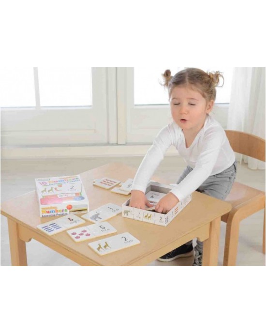 Wooden Learning Puzzles - Multibuy Set (Numbers, Colours, Alphabet)