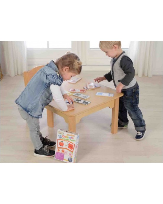 Wooden Learning Puzzles - Multibuy Set (Numbers, Colours, Alphabet)