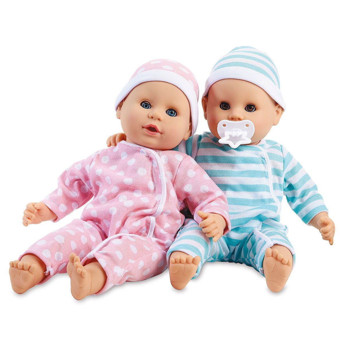 Melissa & Doug - Mine to Love Twins Luke & Lucy Dolls