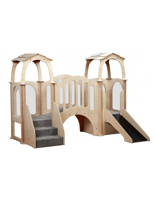 Hide ‘n’ Slide Kinder Gym (with roof)