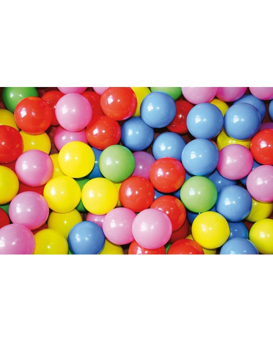 500 Playballs 65mm (Mixed Colour)