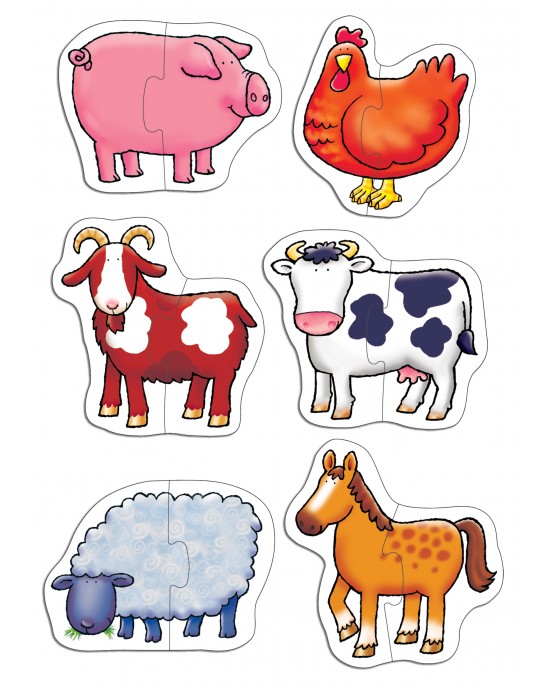 FARMYARD Puzzle (18m+)