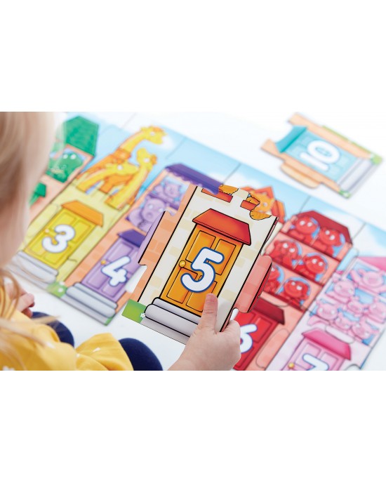 NUMBER STREET JIGSAW PUZZLE (2-5)