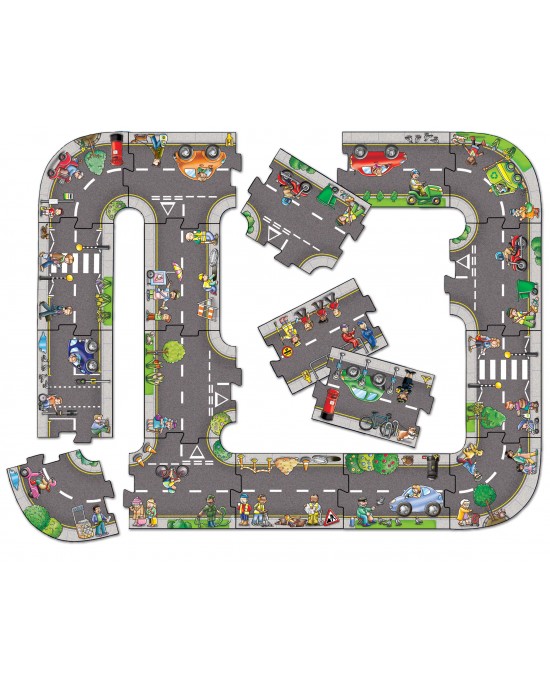 GIANT ROAD JIGSAW (3+)