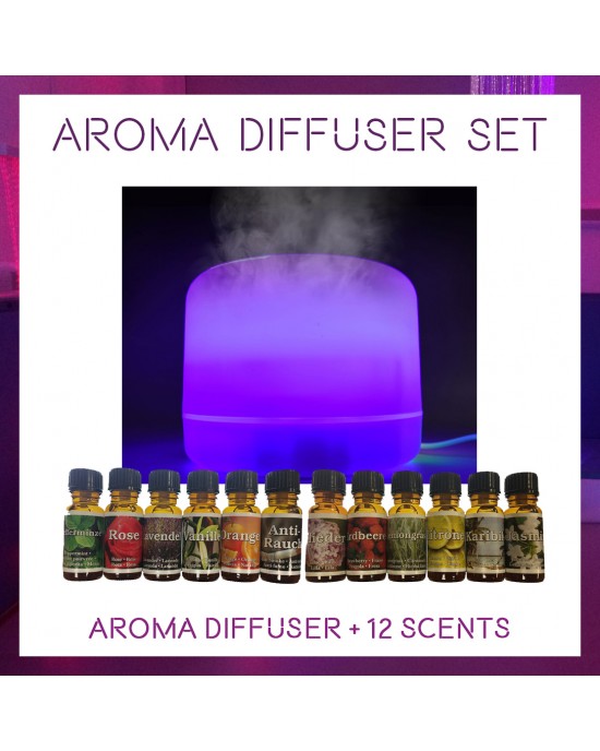 Aroma Diffuser with 12 scents