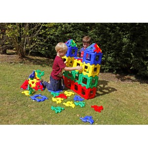  Playlearn 25pc Foam Brick Building Blocks for Kids