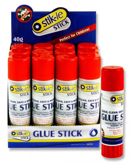 Box of 12 Glue Sticks (40 g)