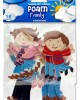 CRAFTY BITZ PKT.16 FOAM STICKERS - FAMILY