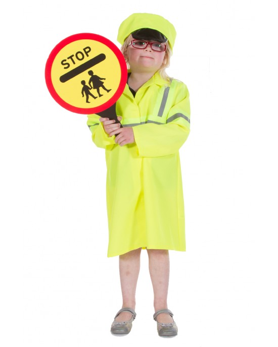 Crossing Patrol Officer Set Costume 5 -7 Years