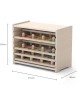 Flat Puzzle - 12pcs Set w/Storage Shelf