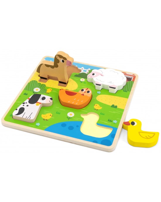 Tactile Puzzle - Farm