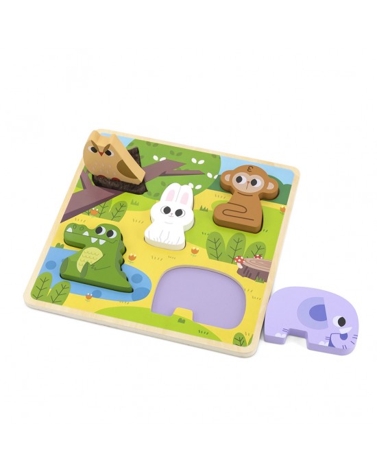 Tactile Puzzle - Forest