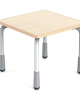 Height Adjustable Square Table