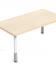 Height Adjustable Rectangle Table 