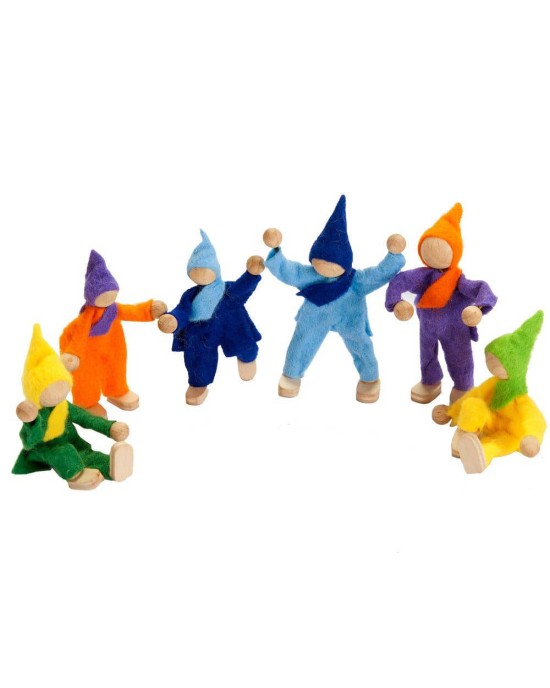 Felt Elf Family Set of 6