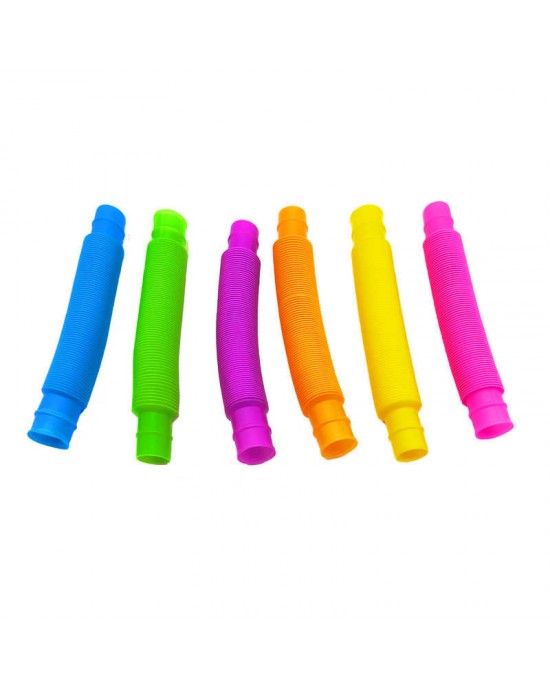 FIDGET POP TUBES NEON (Set of 10)