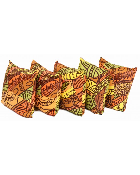 African Scatter cushions (Set of 5)