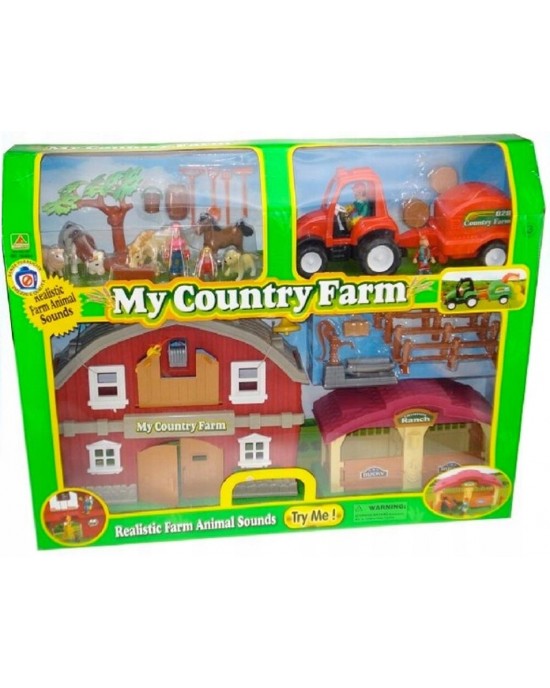 Country Farmhouse Playset