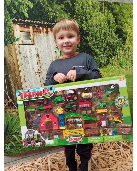 Farm playset - 80 Pieces