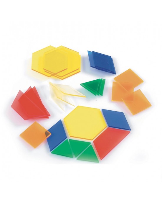 Translucent Pattern Blocks - Pk245