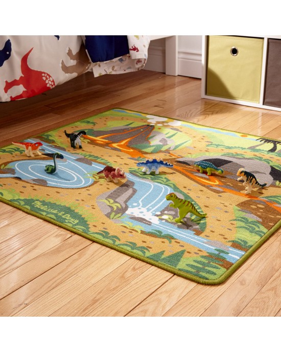 Prehistoric Playground Dinosaur Rug