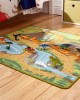 Prehistoric Playground Dinosaur Rug