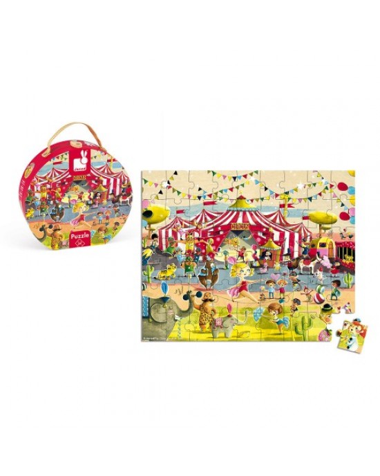 Hat Box 54 Pieces Puzzle "Circus" 5-8yrs