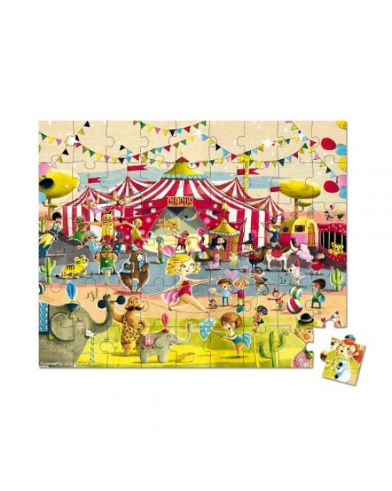 Hat Box 54 Pieces Puzzle "Circus" 5-8yrs