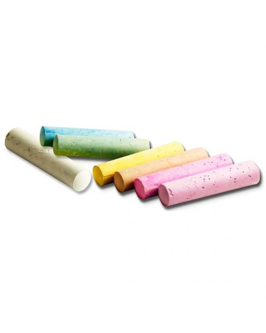 Coloured Jumbo Chalk (Set of 15)