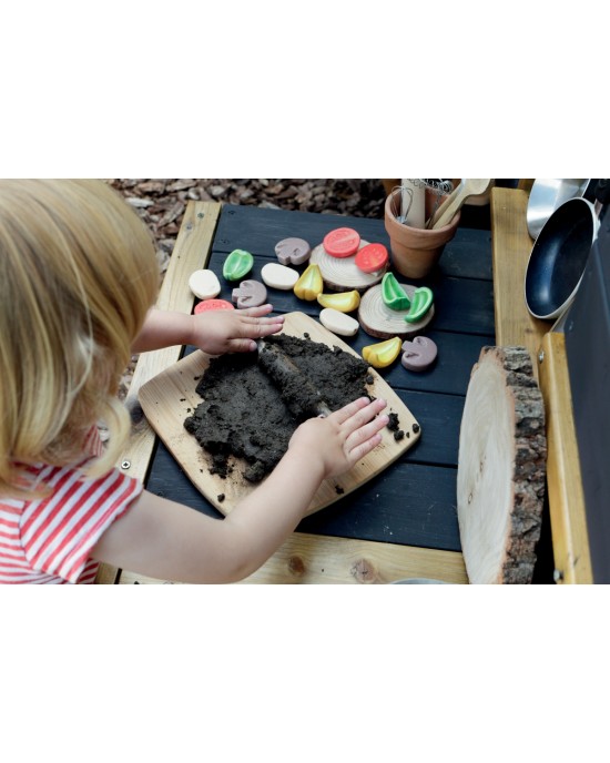 Pizza Toppings – Sensory Play Stones (set of 15)