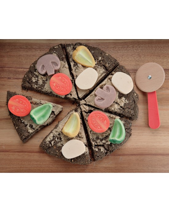 Pizza Toppings – Sensory Play Stones (set of 15)