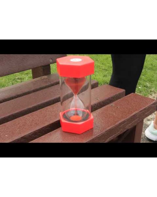 Giant ClearView Sand Timer - 1 Min. Green